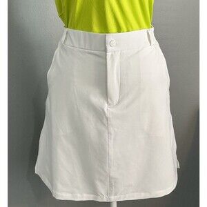 BALEAF Skort Athletic Tennis Golf Hiking Skirt Shorts White Active Womens Large